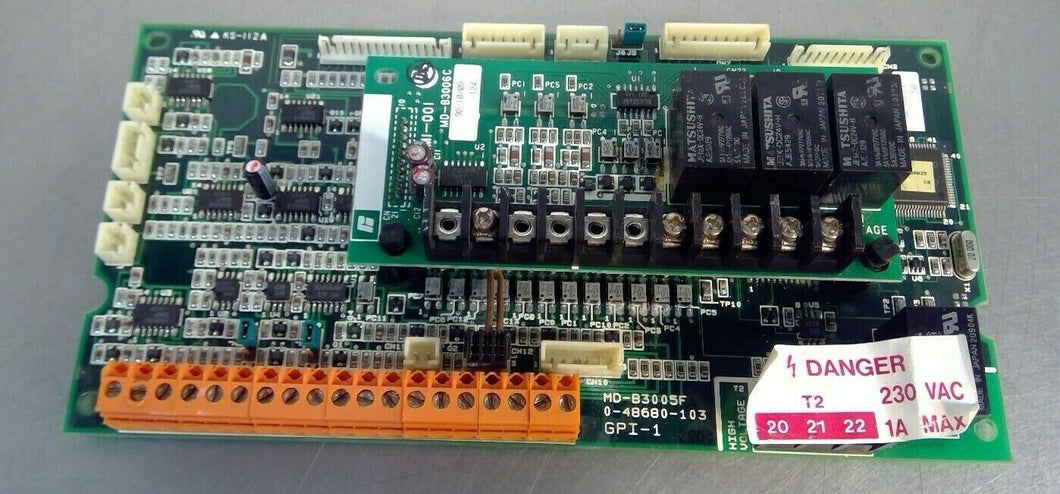 ABB - MD-B3005F Regulator PC Board 0-48680-103 w/ MD-B3006C Interface       3E-5