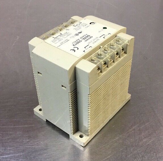 OMRON S82K-03012 POWER SUPPLY, 100-240VAC SUPPLY, 12VDC OUTPUT, 2.5A.     4C