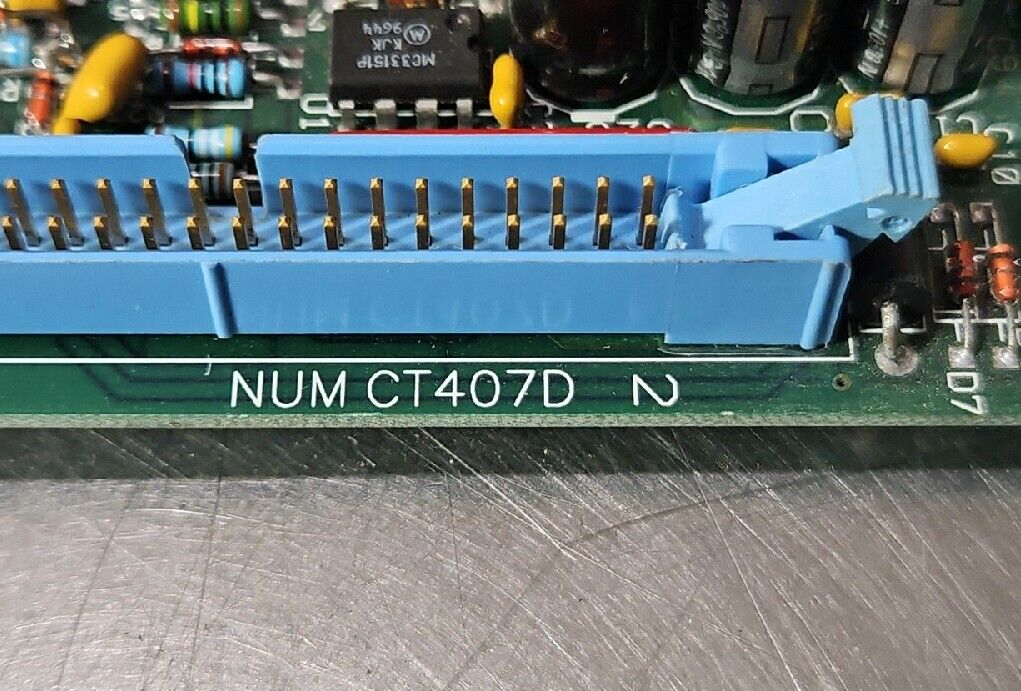 NUM CT407D Control Board.                                              Loc 3D-17