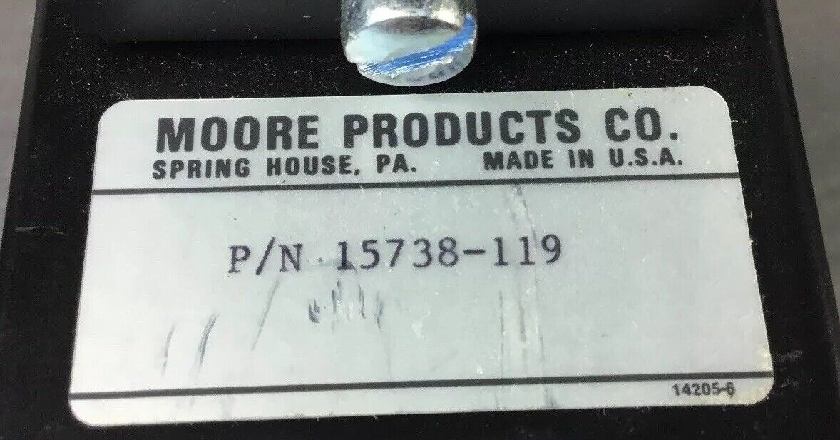 Moore Industrial 15738-119 Digital Single Loop Controller 120VAC 25W Max.   3H