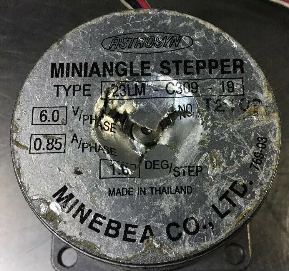 Astrosyn Minebea Miniangle Stepper 23LM-C309-19   Loc.1A