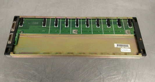 TEXAS INSTRUMENTS U-08B PLC 8-SLOT Module RACK 3F