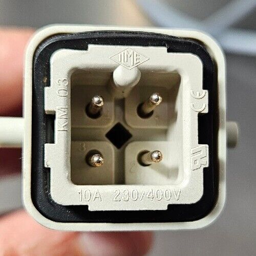OLFLEX H05VV5-F FLEXIBLE CABLE 3xAWG20 - HARTING M20x15 - 29 Ft        Loc 5D-12