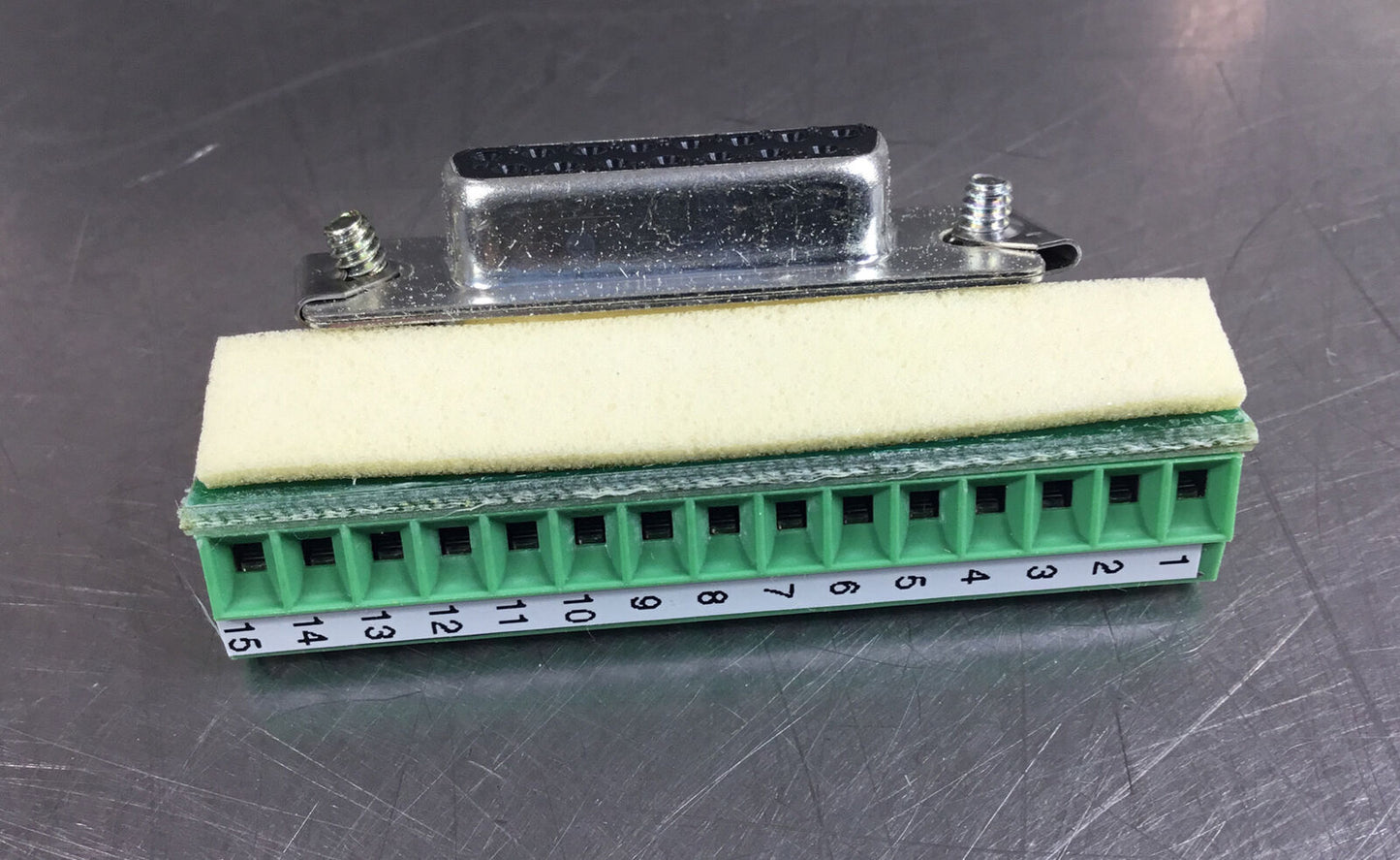 GE FANUC  IC800CUDBD15ADP-A  DB15 to SCR TRM Adapter     3D-22