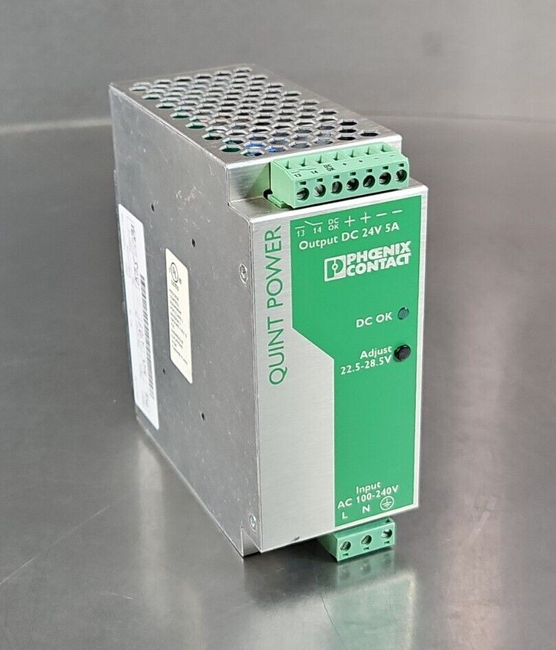 Phoenix Contact QUINT -PS-100-240AC/24DC/5 Power Supply.        4D-21