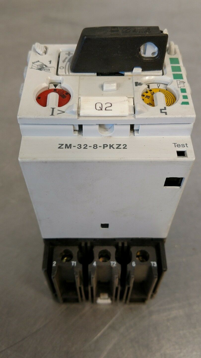 Moeller PKZ 2 3-Pole Motor Protective Circuit-Breaker ZM-32-8-PKZ2 BIN#4