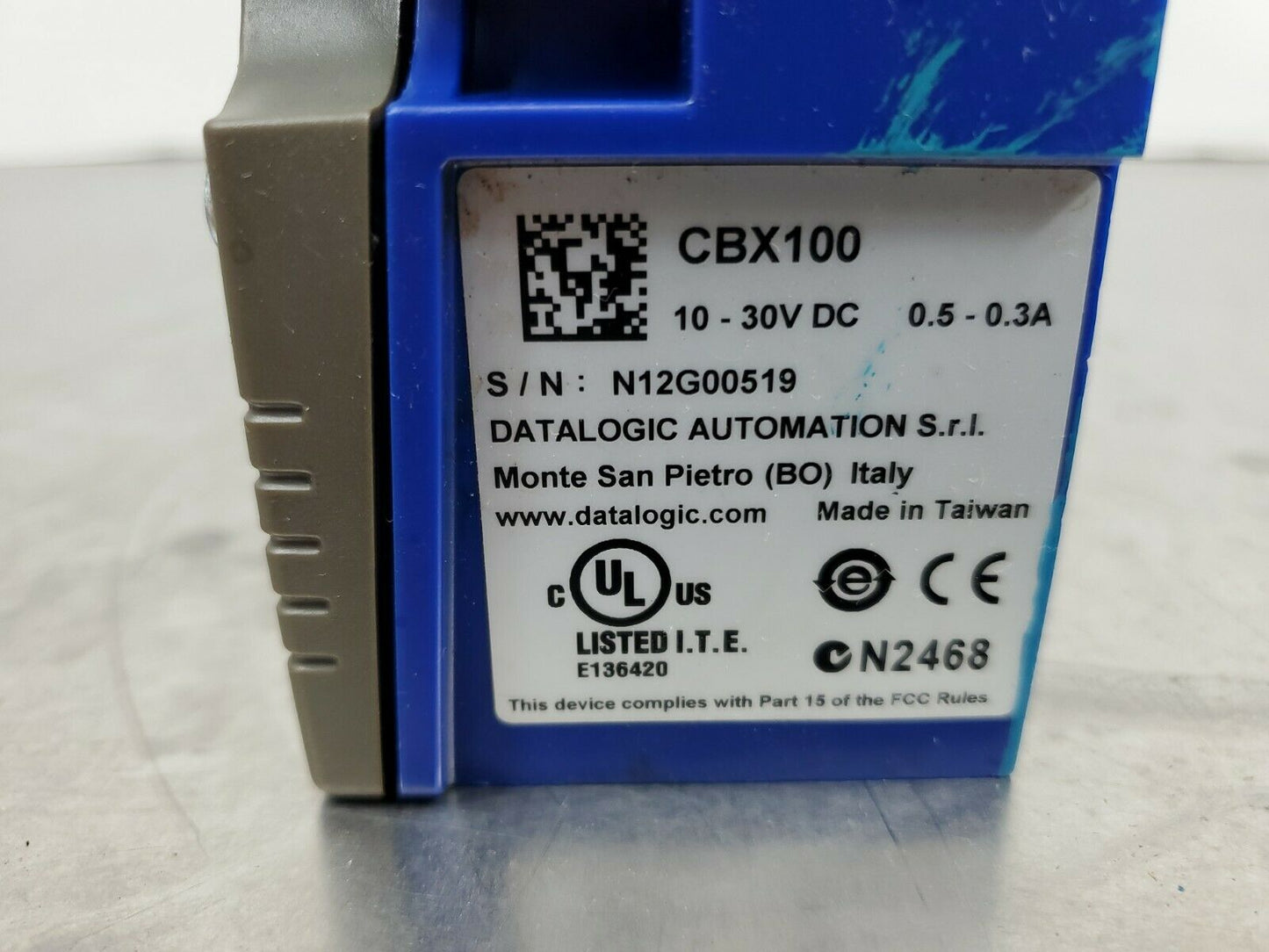 Datalogic CBX100  Connection Box 10-30VDC              3D-20