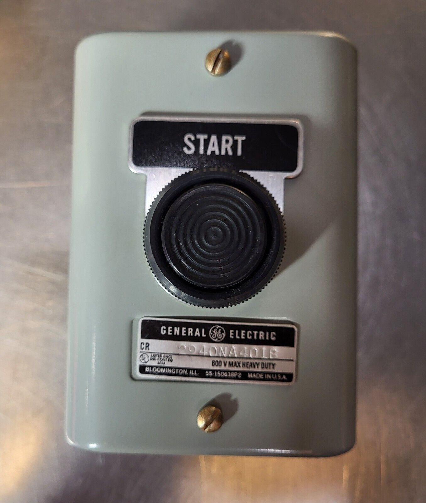 GE CR2940NA401B Pushbutton Station.                                   Loc4C22
