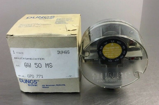 Dungs GW50MS GW-50-MS Differential Pressure Switch.  6C