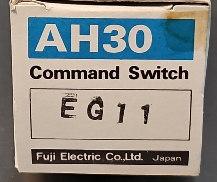 FUJI ELECTRIC AH30- EG11 Command Switch.                               Loc4B-21
