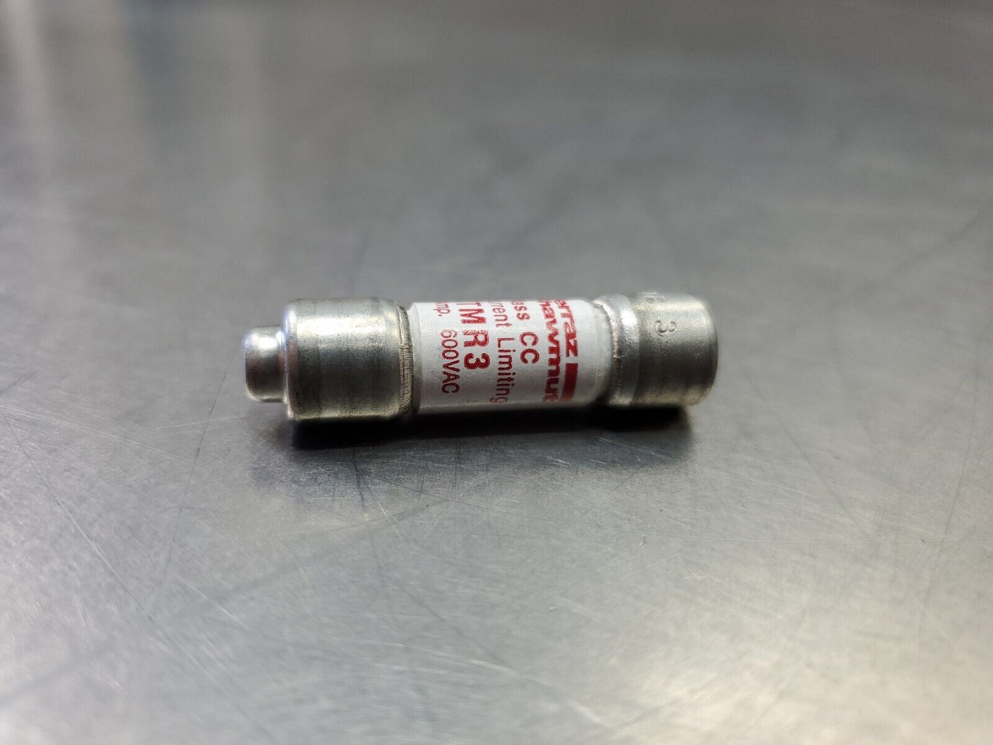 Ferraz Shawmut ATMR3 Current Limiting Fuse, 600VAC 3 AMP.           4D-BOX#3