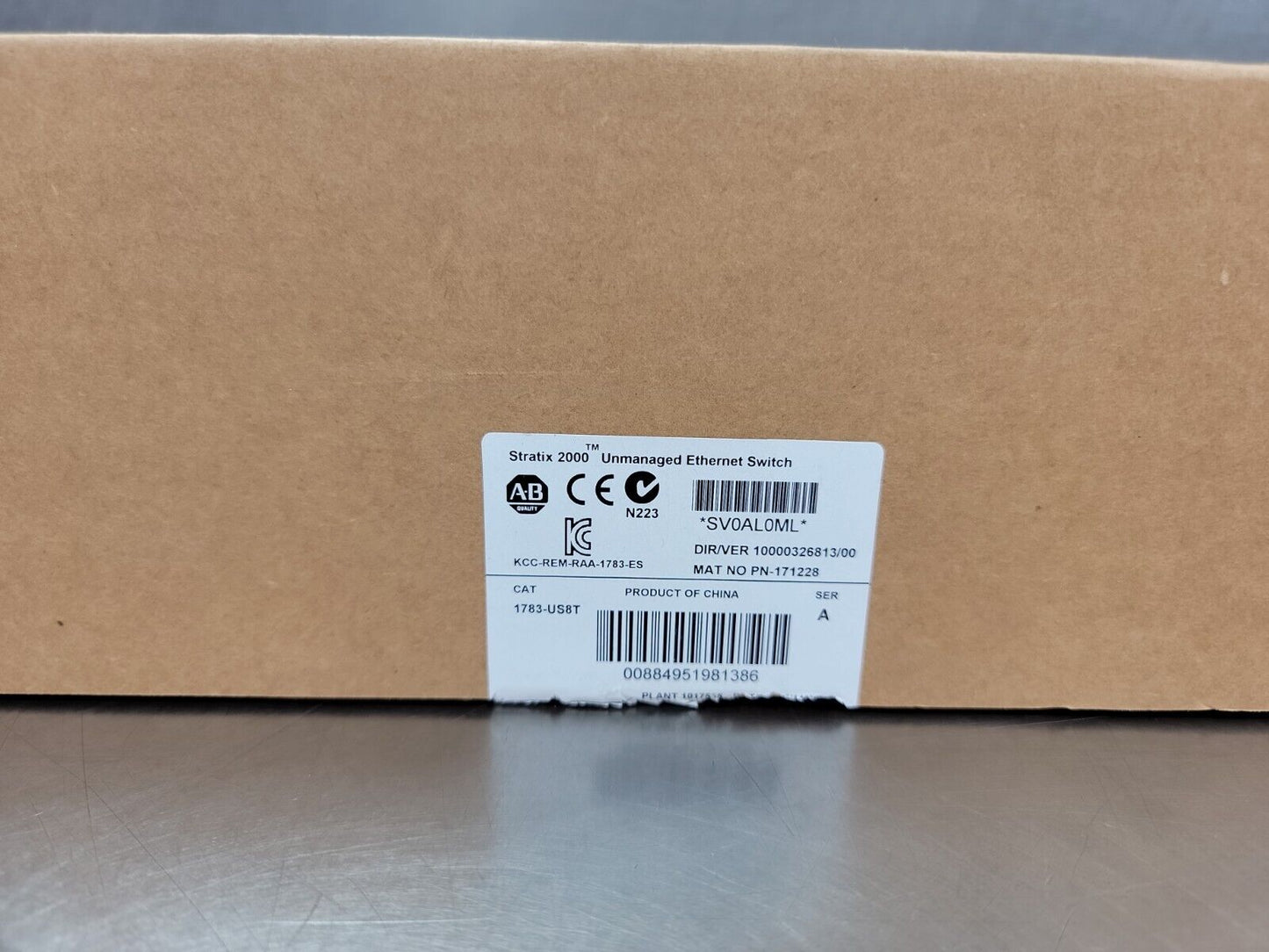 New Allen Bradley 1783-US8T /A Stratix 2000 Enet Switch Unmanaged loc.3E-27