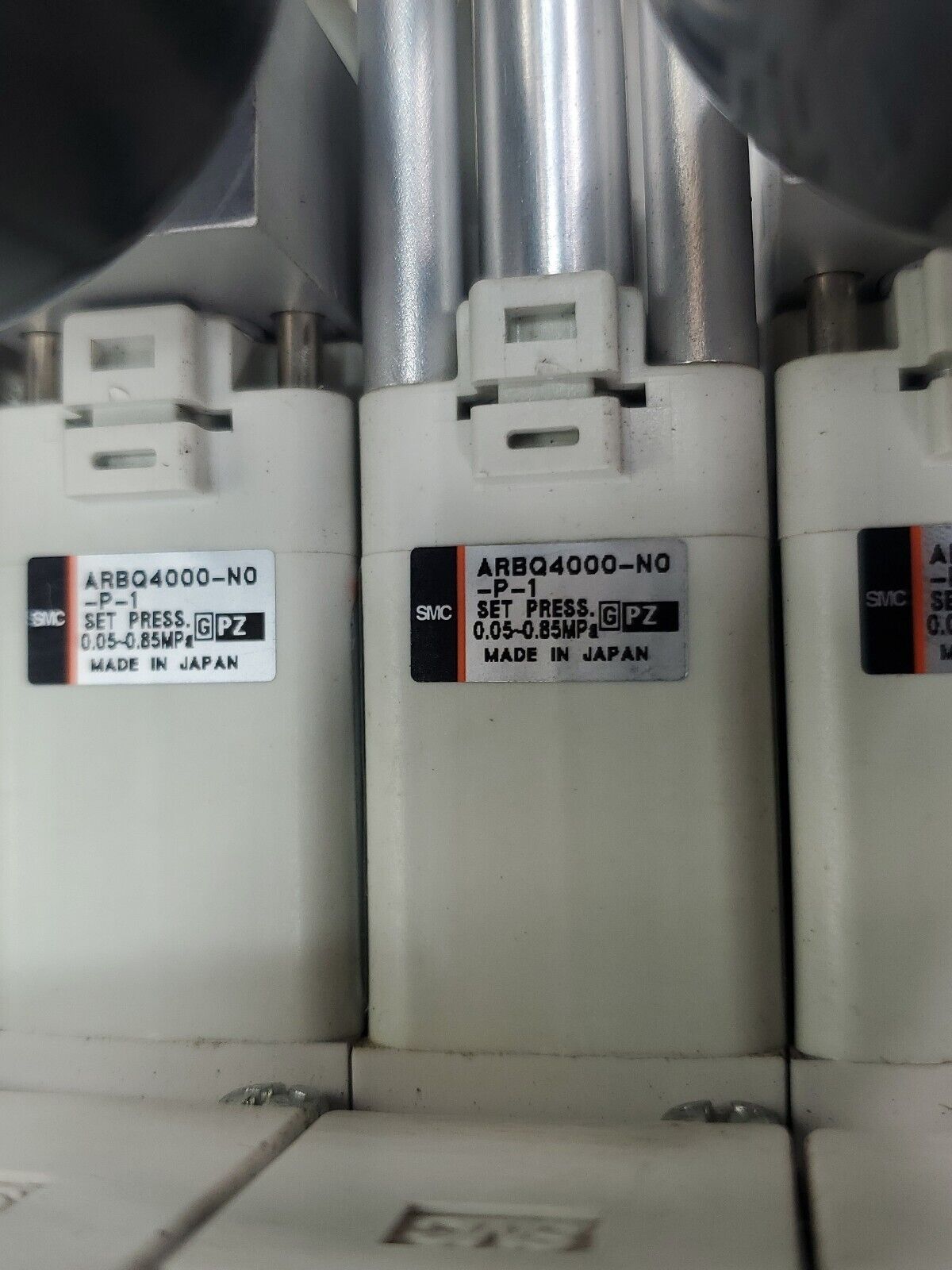 SMC HHB-113628 Manifold w/(6) VDC4100-5 Solenoid Valves & US21928 Modules  6E-10