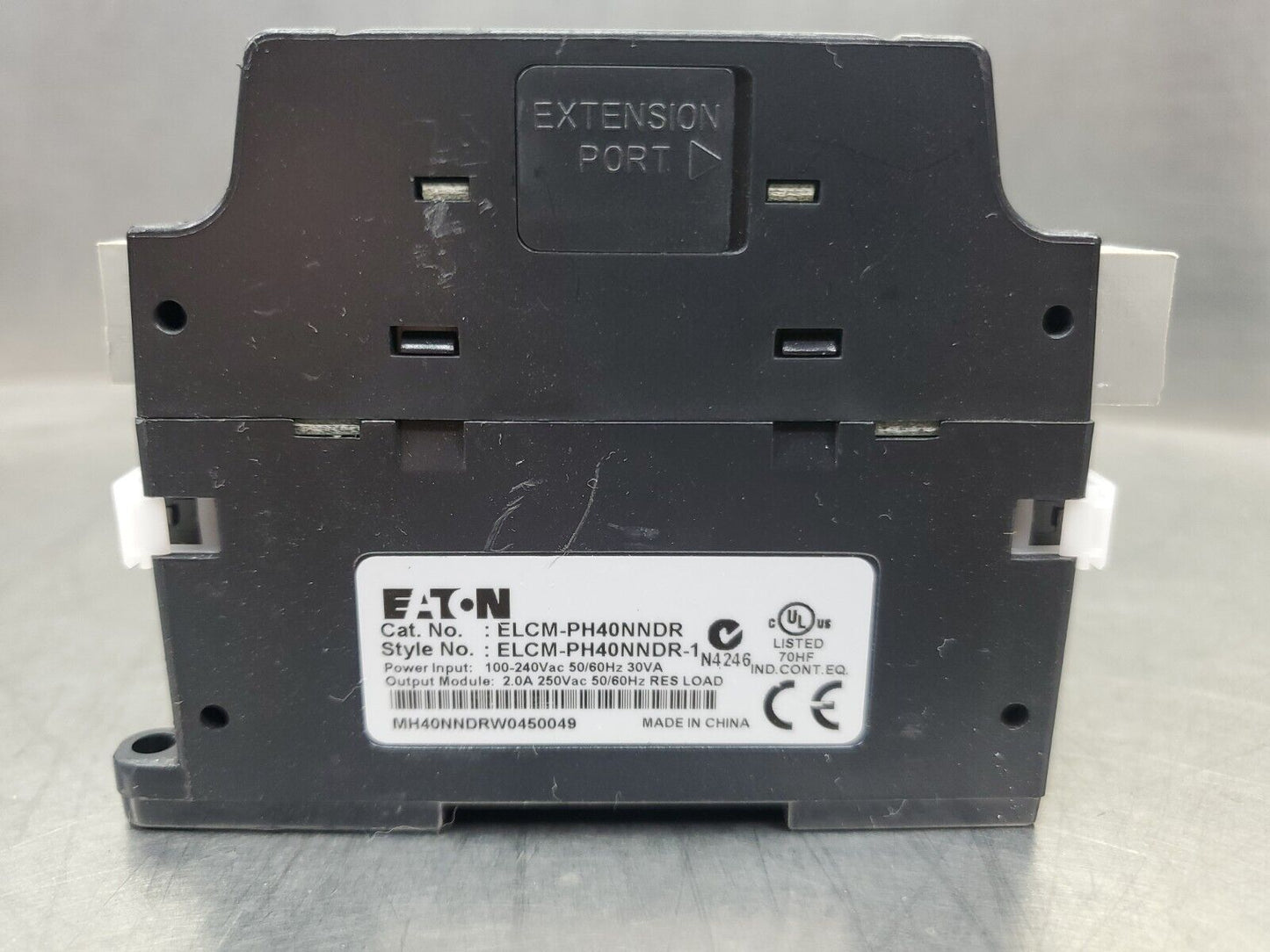 Eaton ELCM-PH40NNDR-1 Input 100-240V Output 2.0A PLC Module.                3D-3