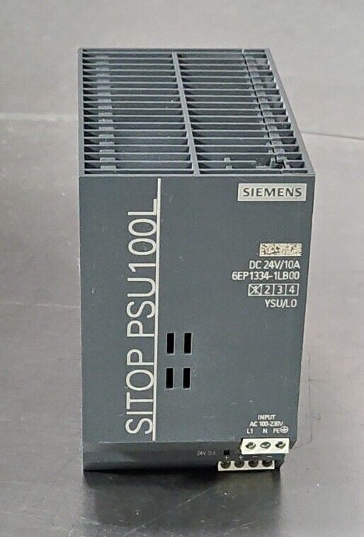 Siemens 6EP1334-1LB00 SITOP PSU100L Power Supply.                          4E-22