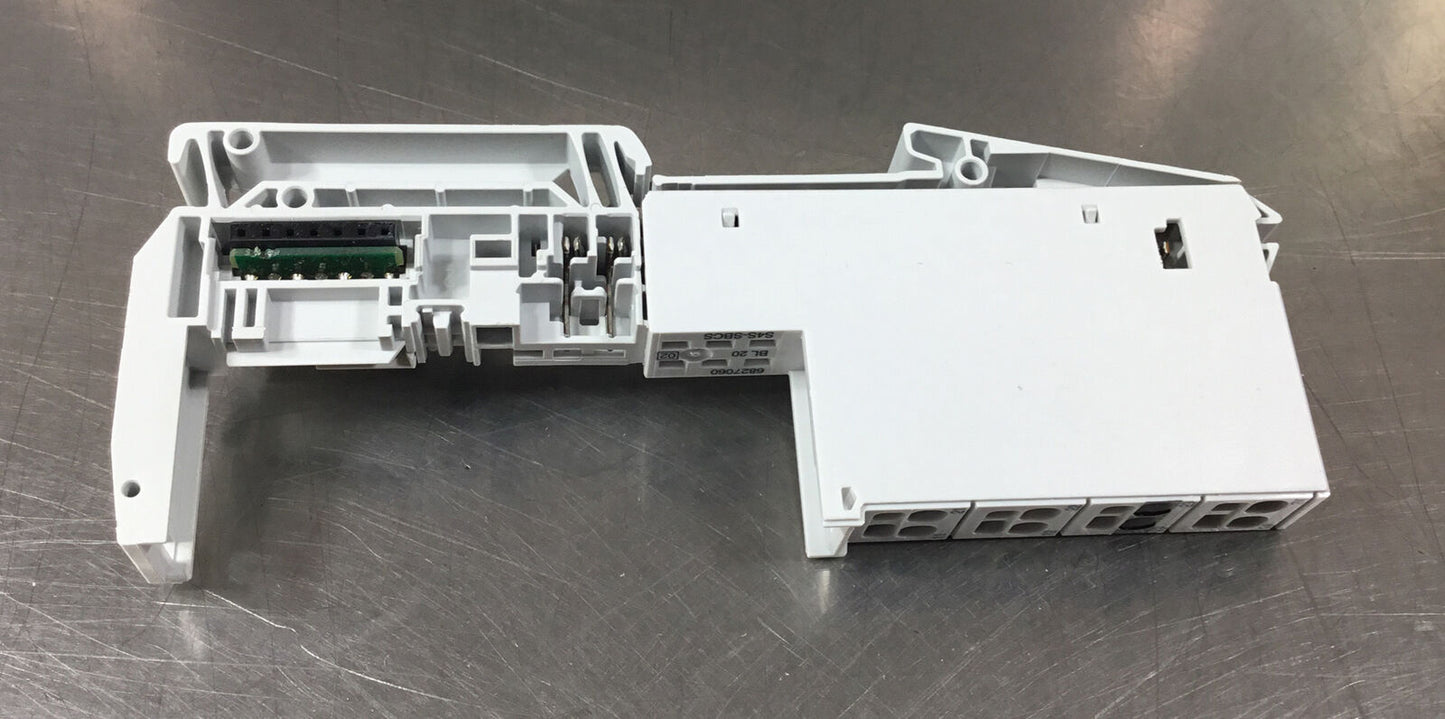 Turck BL20 I/O Module Base  BL20-S4S-SBCS  6827060      3C