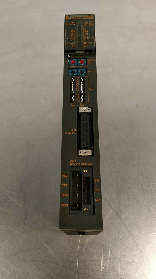 Mitsubishi - Melsec - AJ71-QC-24 Programmable Controller                   3E-10
