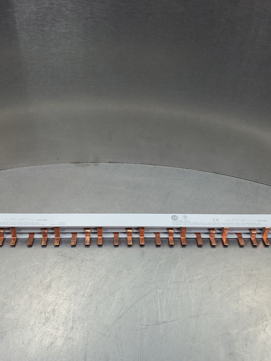 ALLEN BRADLEY 1492-A3B8 SER A (19 IN; 27 PIN) BUS BAR.                      4E-2