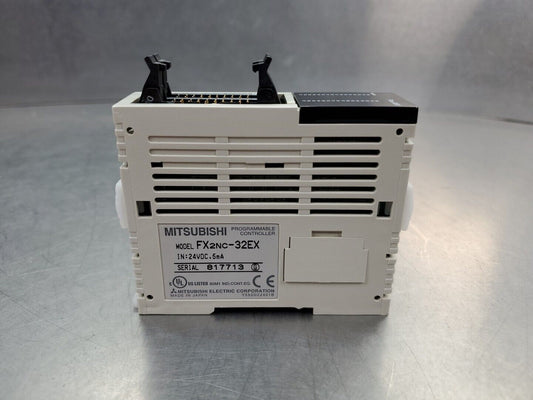 Mitsubishi FX2NC-32EX 24VDC Programmable Controller Module.                3E-35