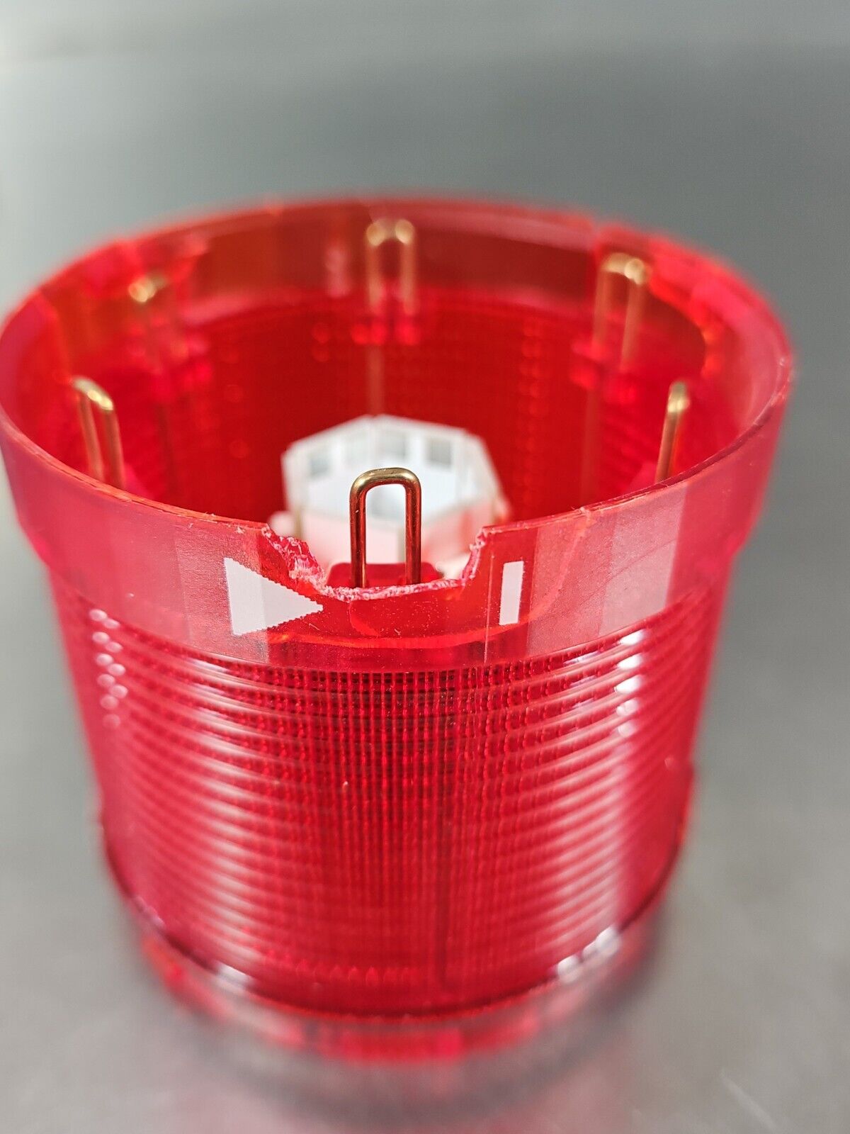 SIEMENS 8WD4-420-5DB  RED SAFETY LIGHT.                                   3D-15