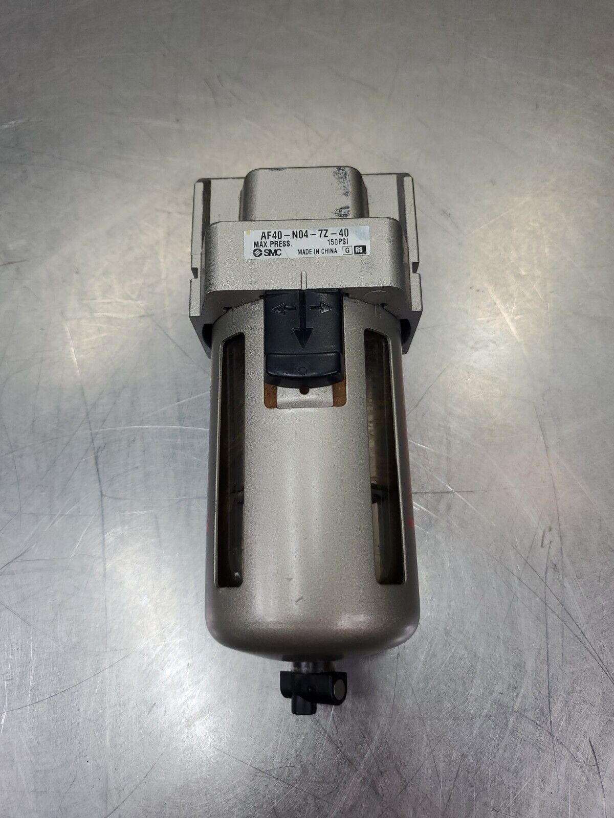 SMC AF40-N04-7Z-40 150 PSI Pneumatic Mist Separator.                       6E-14