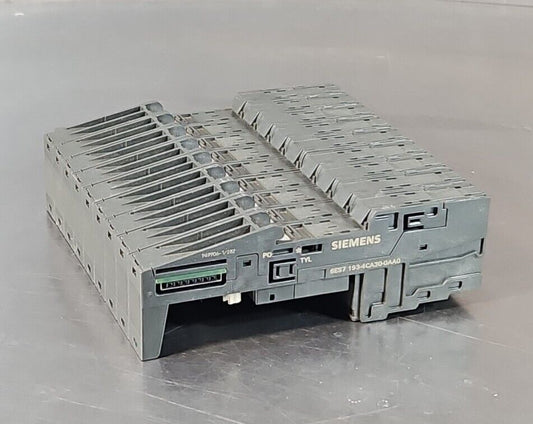 Siemens 6ES7 193-4CA30-0AA0 Terminal Module - Lot of 9.                 Loc3C-22