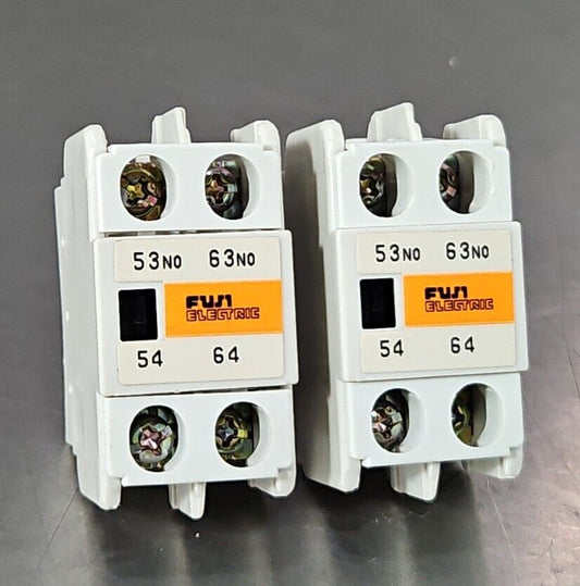 Fuji Electric SZ-A 20/T Auxiliary Block Connector - Lot of 2               3C-11