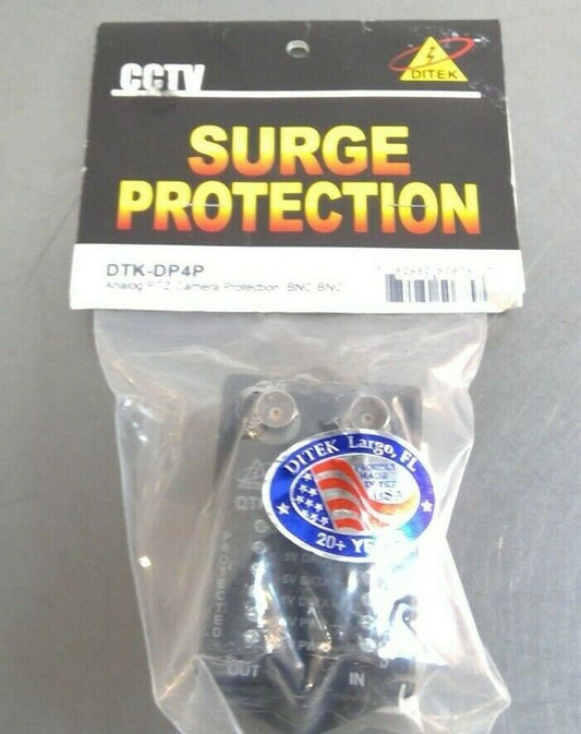 Ditek -CCTV - DTK-DP4 Surge Protector - DTK-DP4P                           4E-12