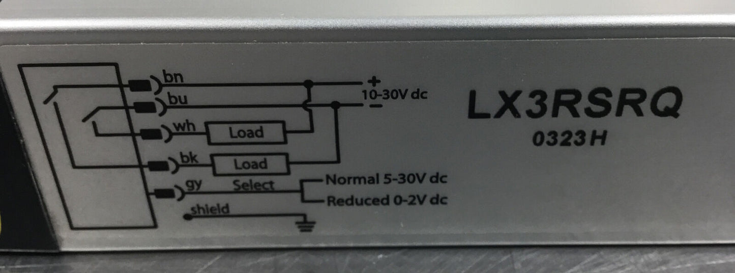 Banner Engineering  LX3RSRQ  LX Series Part-Sensing Light Screen Curtain  3E-36