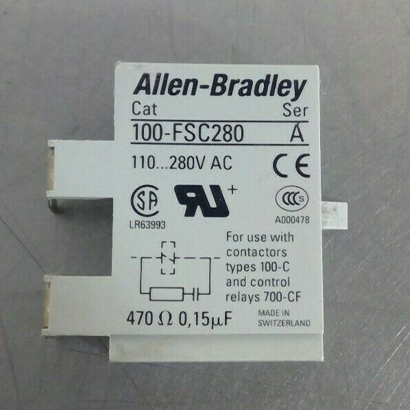 Allen-Bradley 100-FSC280 Series A Surge Suppressor                            4D