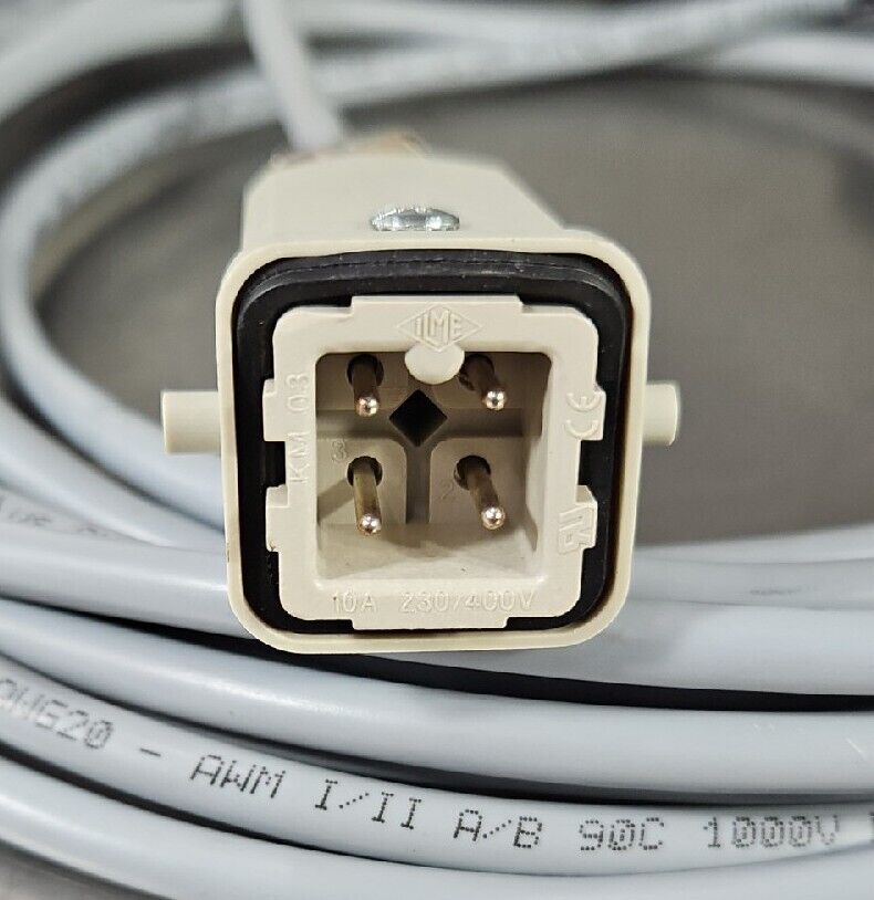OLFLEX H05VV5-F FLEXIBLE CABLE 3xAWG20 - HARTING M20x15 - 29 Ft        Loc 5D-12