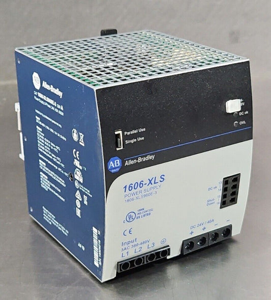 Allen-Bradley 1606-XLS960E-3 Ser A. Power Supply Module.                   4E-17