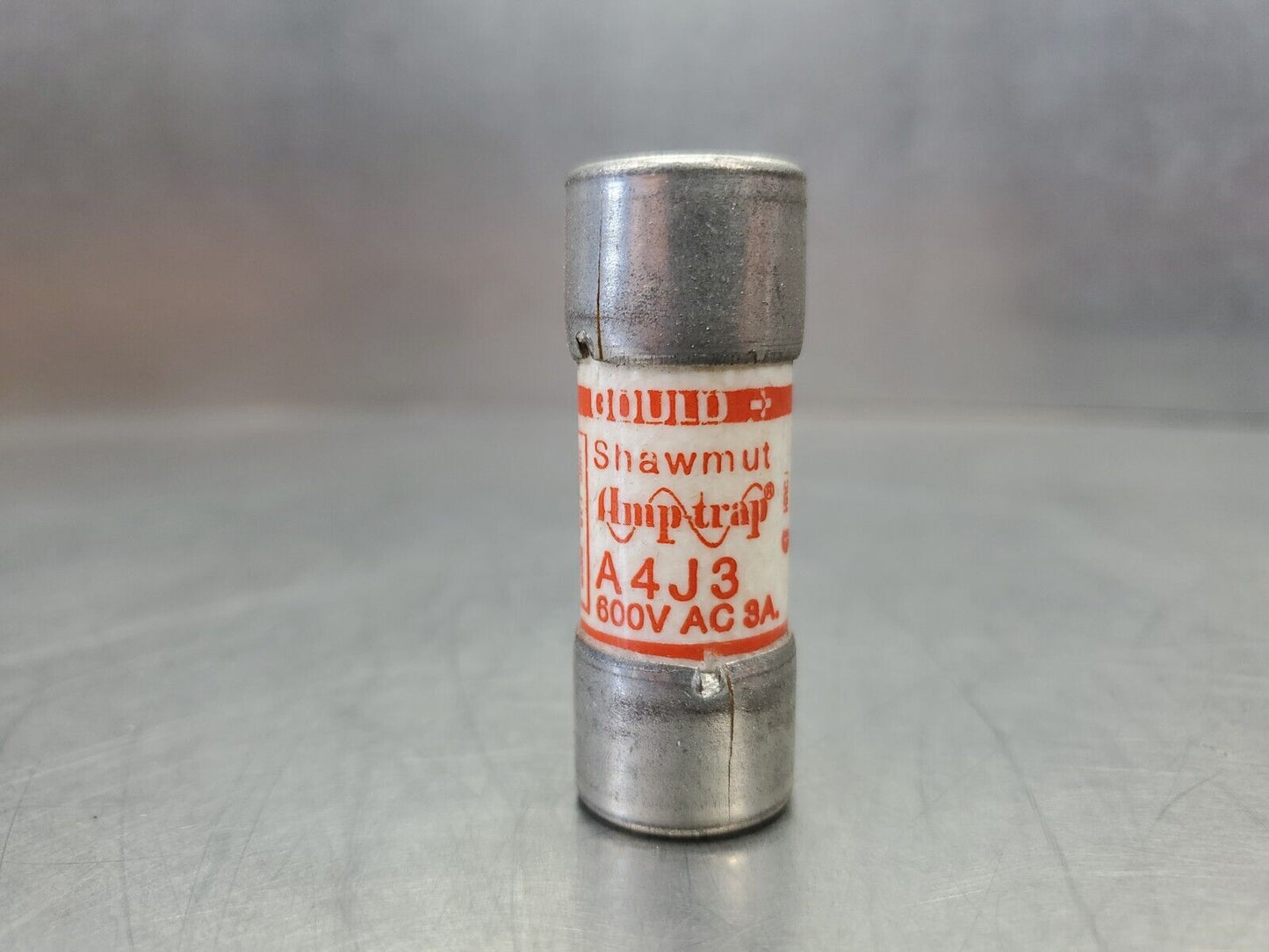 GOULD SHAWMUT Amp-Trap A4J3 FUSE, 600VAC 3AMP.                          4D-BOX#3