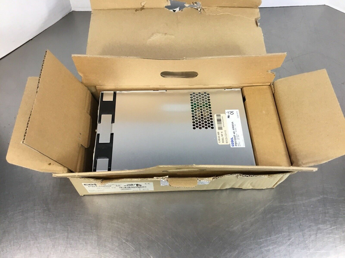 COSEL PBA1000F-48-XRWAA Power Supply Out:48V 22A In:100-240VAC 13A.    4H