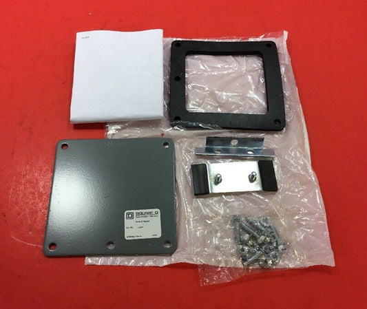 NEW SQUARE D  LJB490C / LJB4CP 4" X 4" WIREWAY KIT AND HARDWARE.    4C