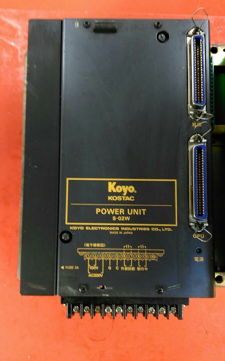 GE FANUC SERIES 3 PROGRAMMABLE CONTROLLER 1C630CHS308A *See Item Details   3E-11