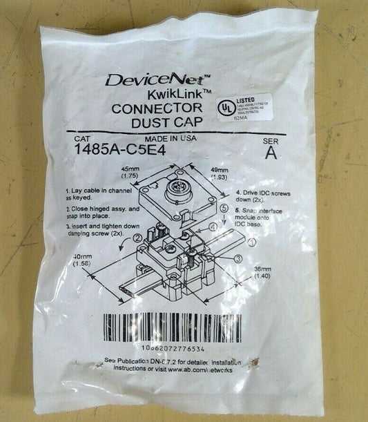 DeviceNet KwikLink 1485A-C5E4 Series A Connector Dust Cap                   3D-7