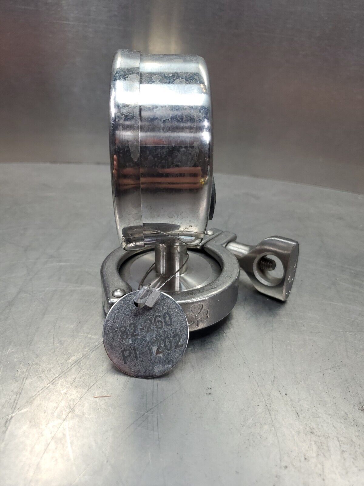 ZAJAC EL074190051211A0000 0-160 PSI PRESSURE METER.                        6E-10