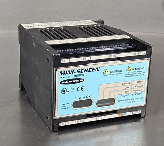 Banner Engineering MSDINT-1 Photoelectric Controller.                   Loc5D-15