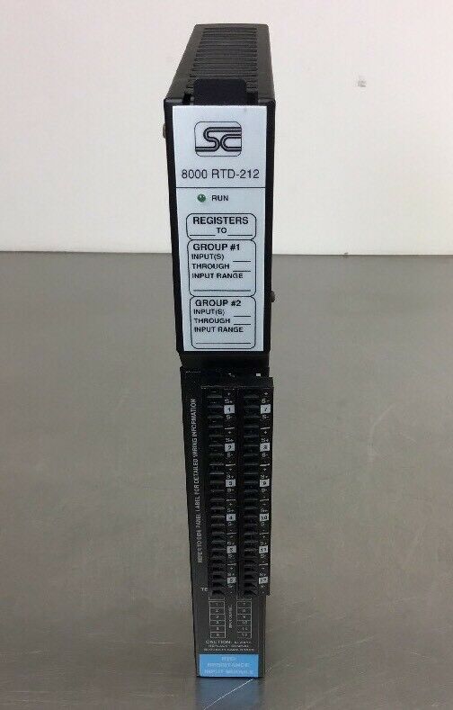 SPECTRUM CONTROLS 8000-RTD-212 12 POINT RESISTANCE INPUT MODULE.     3C