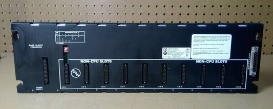 GE Fanuc IC693CHS392K 10-Slot EMI Enhanced Expansion Baseplate               3H