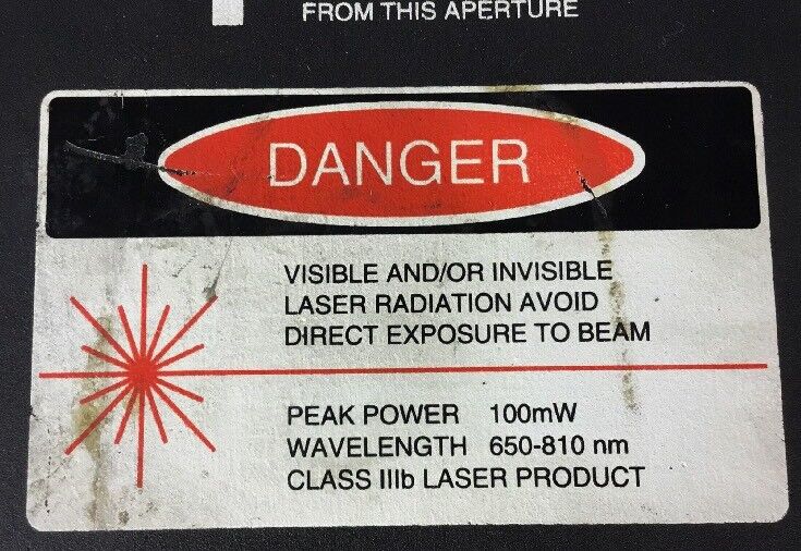 TSI Inc. LaserSpeed Model 240000 Length & Speed Gauge 100mW peak 650-810 WL. 1F