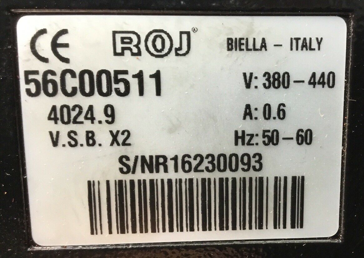 ROJ 56C0051-4024.9 Stand Alone Control Box 380/440V 0.6A 50/60Hz     1E