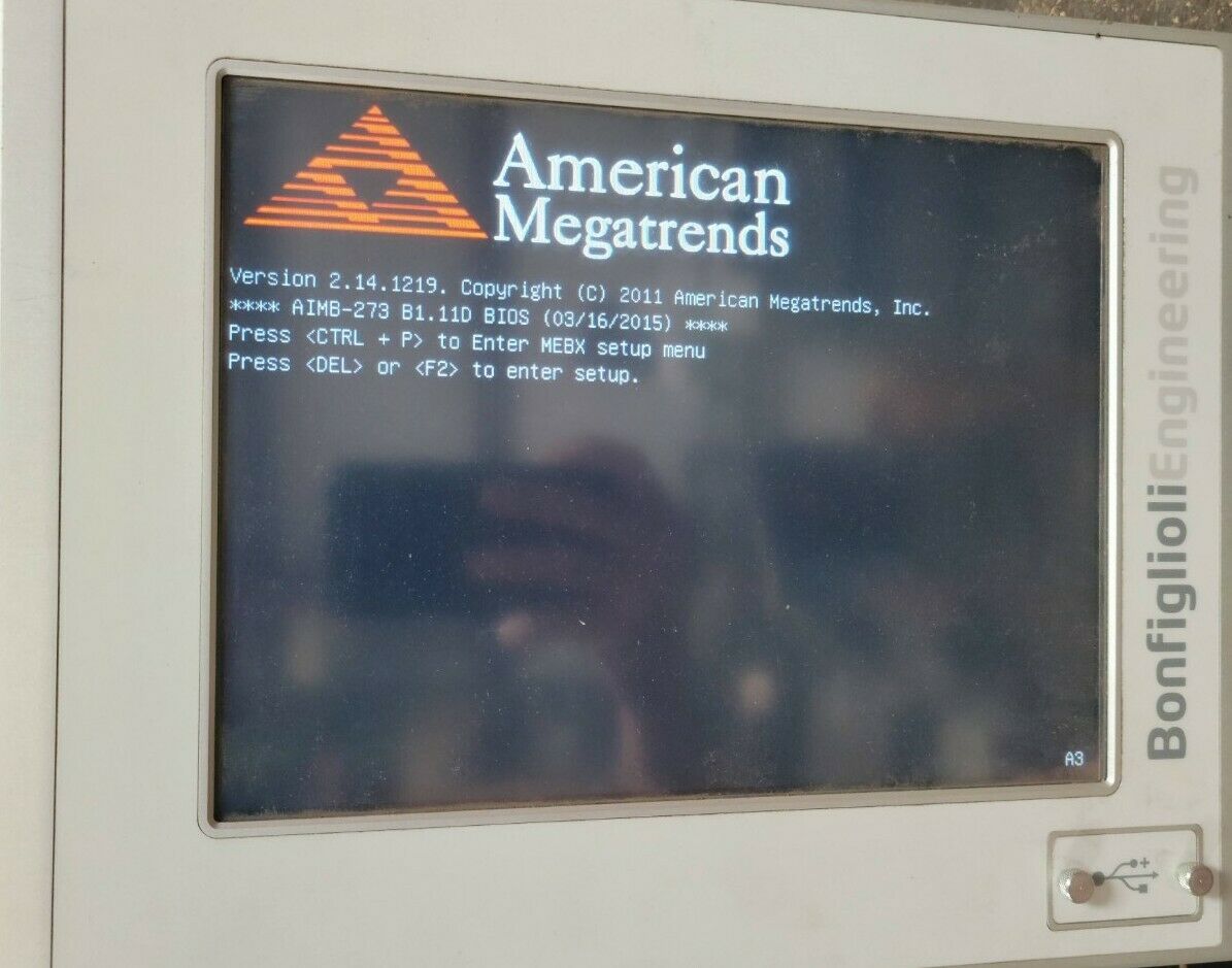 Bonfiglioli Engineering HMI Touch Panel 12” Screen 18-36VDC Input   2B