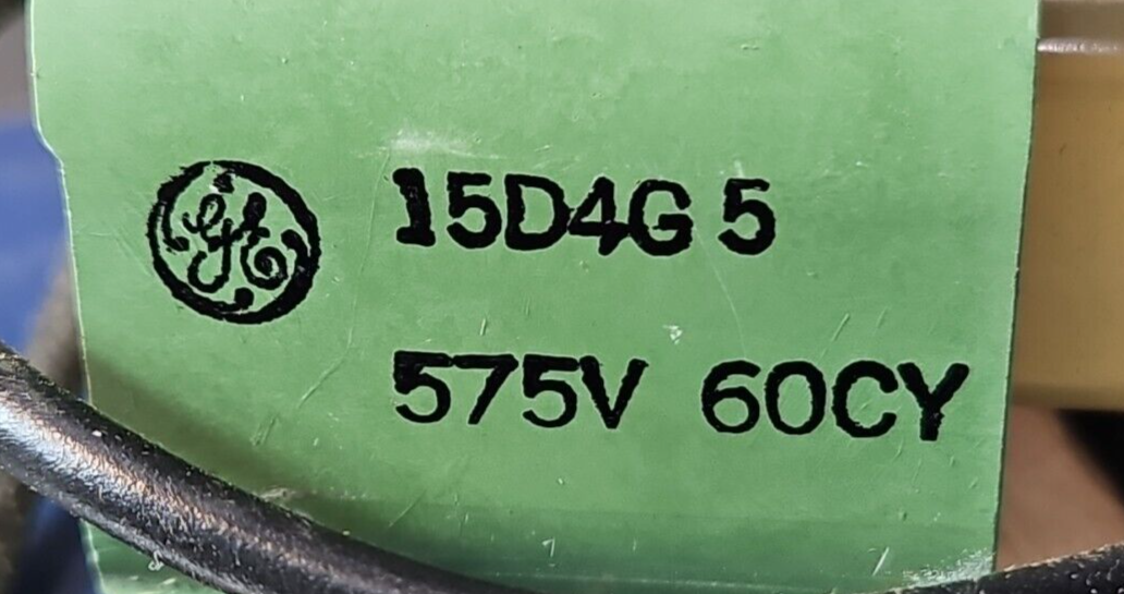 General Electric 15D4G5 Coil renewal.                      Loc4E14