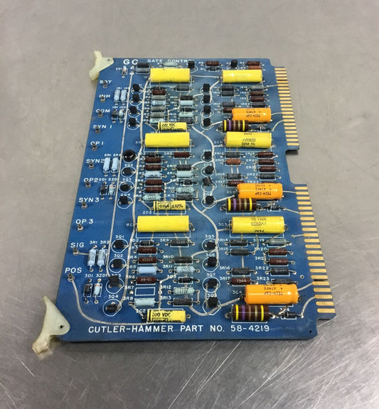 EATON CORPORATION 58-4219 Gate Control Board    3E-10