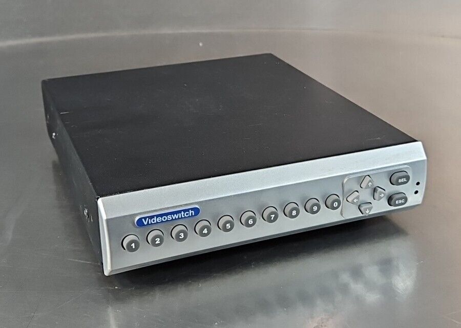 VIDEOSWITCH VI-P14 QUAD VIDEO PROCESSOR & SCREEN SPLITTER VIQ.          Loc3B-12