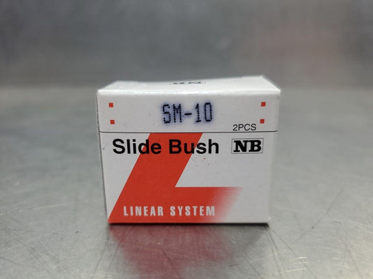 NB Linear System SM-10 Slide Bush Bearings.                                 6E-6