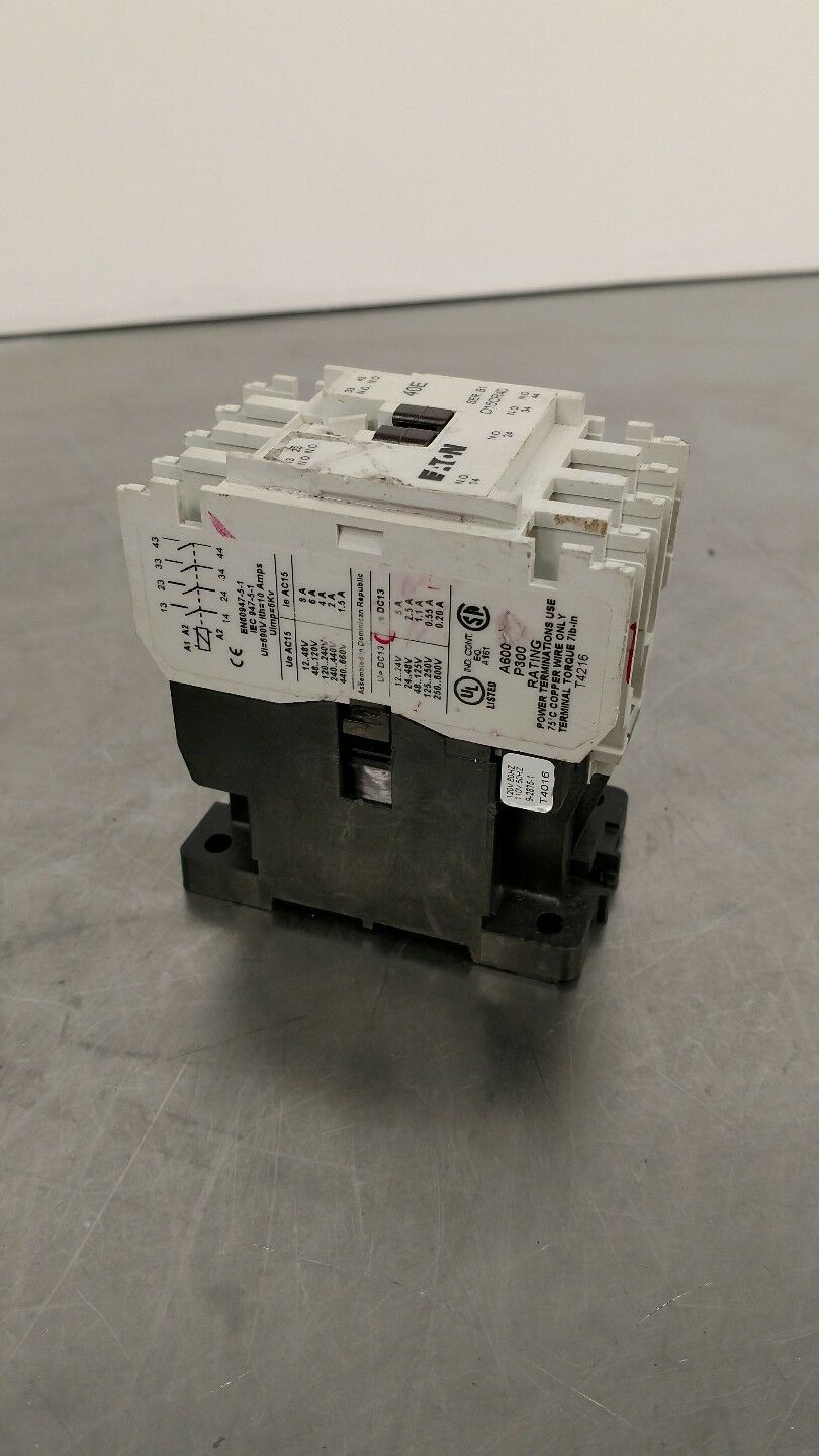EATON D15CR40 Ser. B1 40E Multipole Relay                                  4E-12