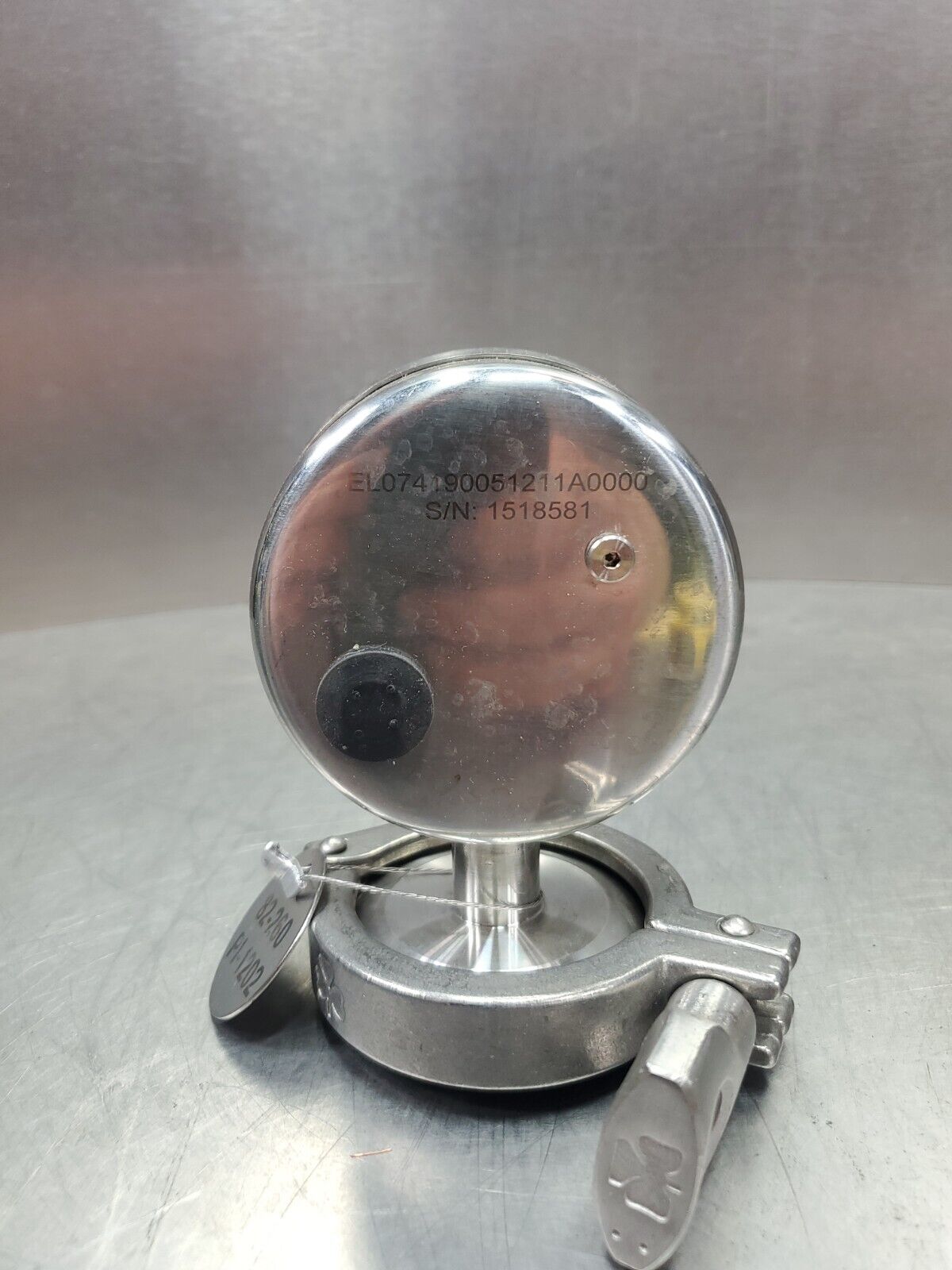 ZAJAC EL074190051211A0000 0-160 PSI PRESSURE METER.                        6E-10